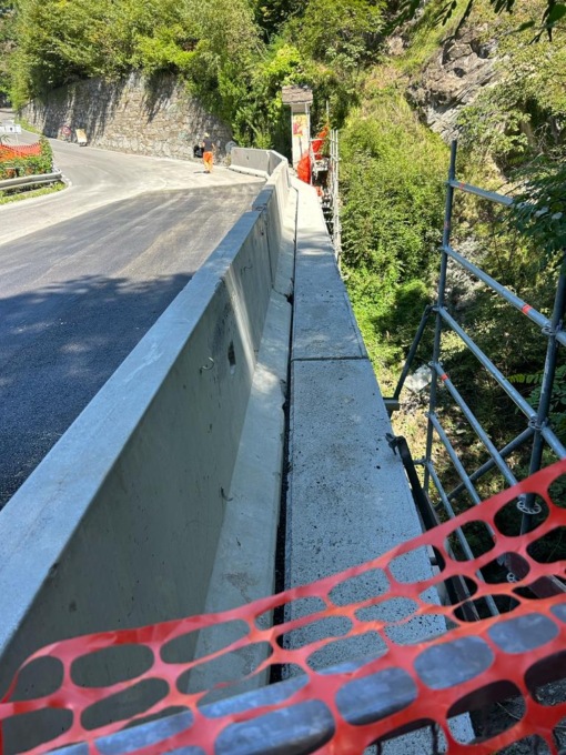 Ceto: riaperto il ponte sul torrente Figna