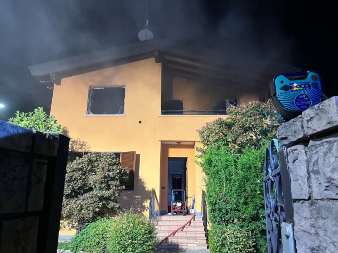 Nipote litiga con lo zio e dà fuoco alla casa