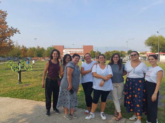 Al quartiere Fiumicello in scena attività sportive e giochi per bambine e bambini