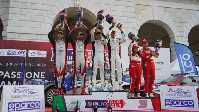 46esimo Rally 1000 Miglia: trionfano Stefano Albertini e Danilo Fappani