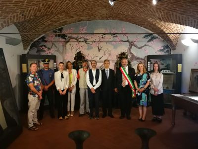 Il Console Generale del Giappone in visita al Museo d’Arte Orientale di Coccaglio