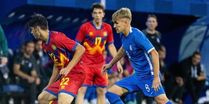 Christos Kourfalidis arriva al Turina ma prima celebra la sua Grecia Under 21