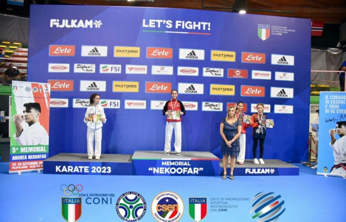 Memorial Andrea Nekoofar: Garda Karate Team presente con cinque atleti