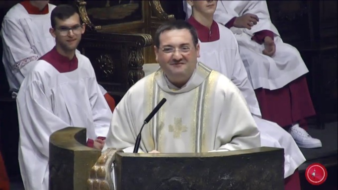 Duomo di Montichiari gremito per il saluto a don Alessandro Toti