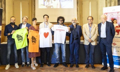 "Muoviamoci": la presentazione in Loggia con il testimonial Francesco Renga