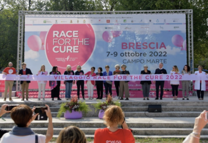 Race For the Cure Brescia 2022 - taglio del nastro