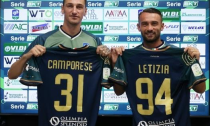Feralpisalò, presentati i nuovi giocatori Letizia e Camporese