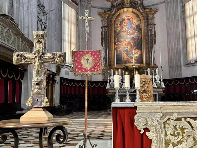 Il Tesoro delle Sante Croci esposto in Duomo nuovo
