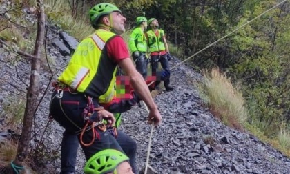 Cade su un sentiero a 700 metri di quota: paura per una turista