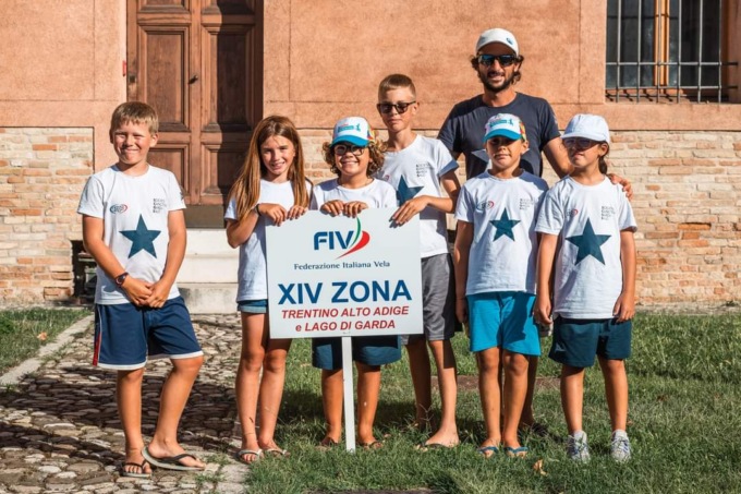 Goffi della Canottieri Garda Salò vince il Campionato Italiano Optimist