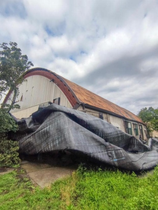 Rezzato: al via i lavori di rinnovo della copertura del Palazzetto dello Sport