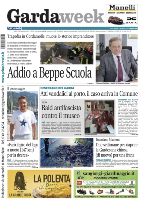 Gardaweek è in edicola.