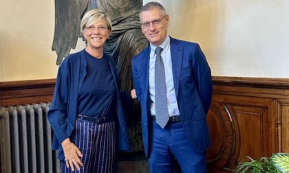 Luigi Giudice, il muovo comandante provinciale dei Vigili del Fuoco incontra la sindaca Castelletti