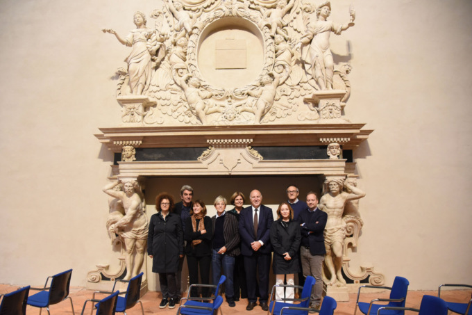 Sala del camino: completati gli interventi di recupero