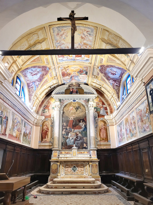 Completato il restauro della cinquecentesca chiesa di Cagnatico