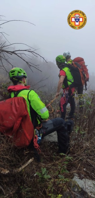 Escursionista precipita a Tignale, attivata la macchina dei soccorsi