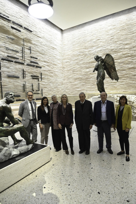 Il Pugile e la Vittoria: la visita dell’architetto Juan Navarro Baldeweg e l’annuncio della proroga