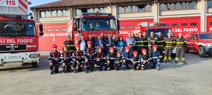 Gruppo allievi Vigili del fuoco: un progetto pilota