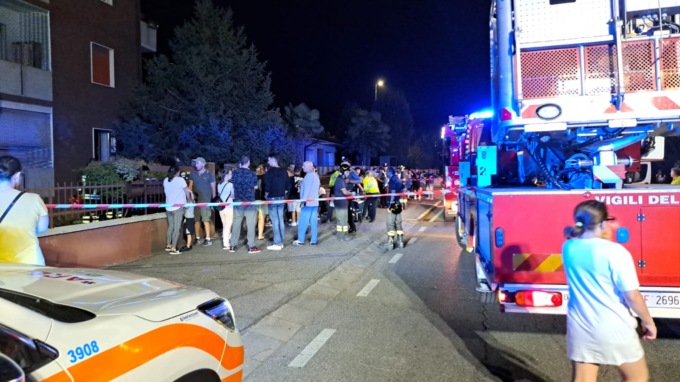 Incendio in una palazzina a Rudiano: evacuato l’edificio