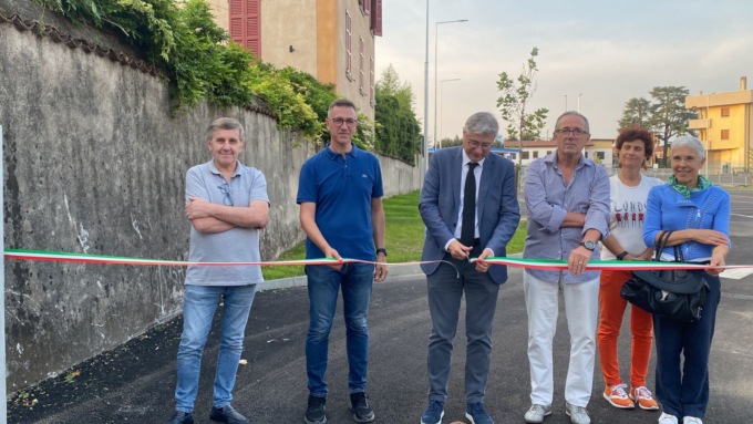 Nuovo parcheggio Turla: il taglio del nastro