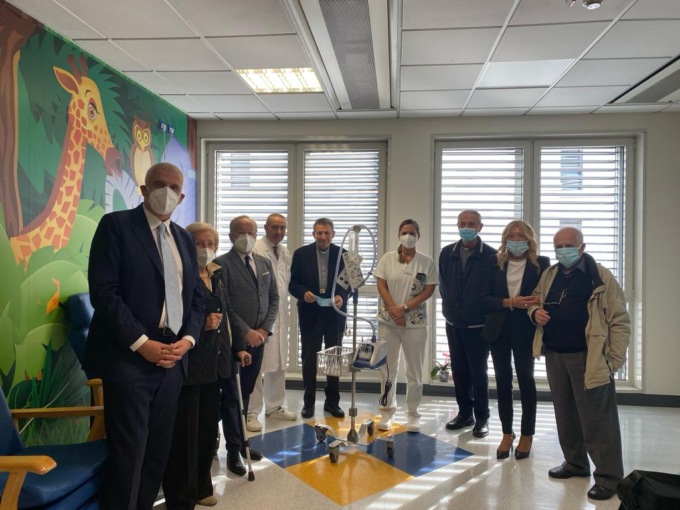 Un dono all’ospedale in nome di Bordoni