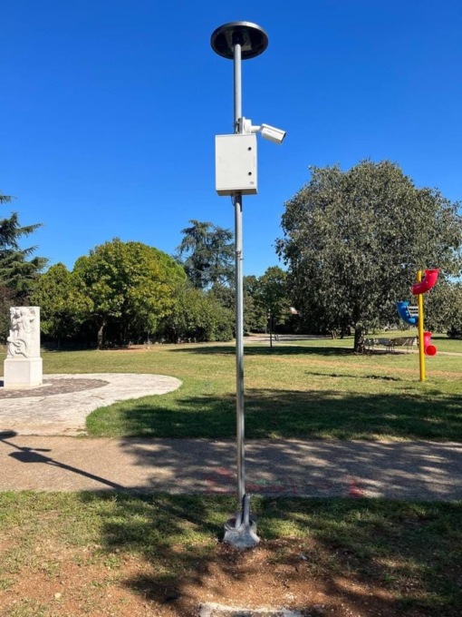 Rezzato: nuove telecamere nei parchi cittadini