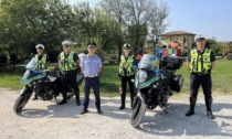 Rodengo Saiano: consegnate due nuove moto alla Polizia Locale
