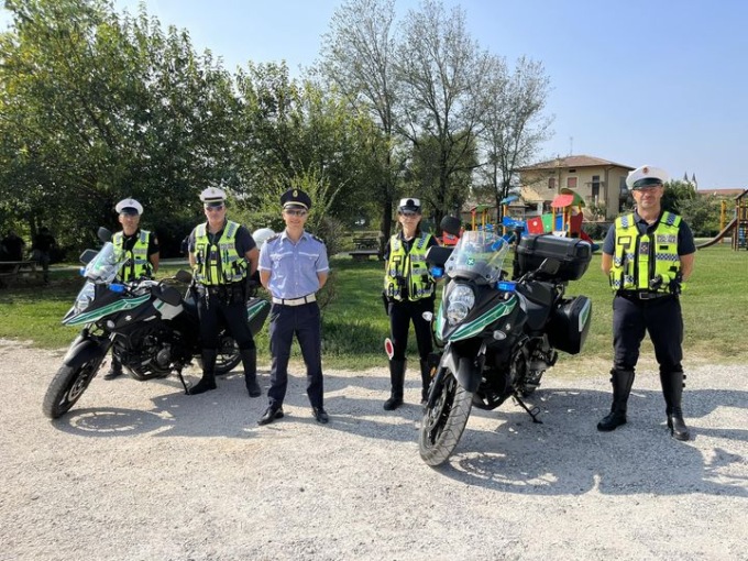 Rodengo Saiano: consegnate due nuove moto alla Polizia Locale