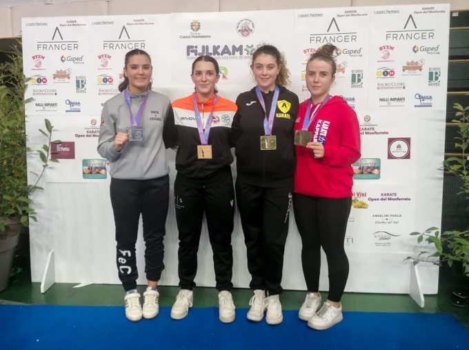 Karate Forza e Costanza all’Open del Moferrato