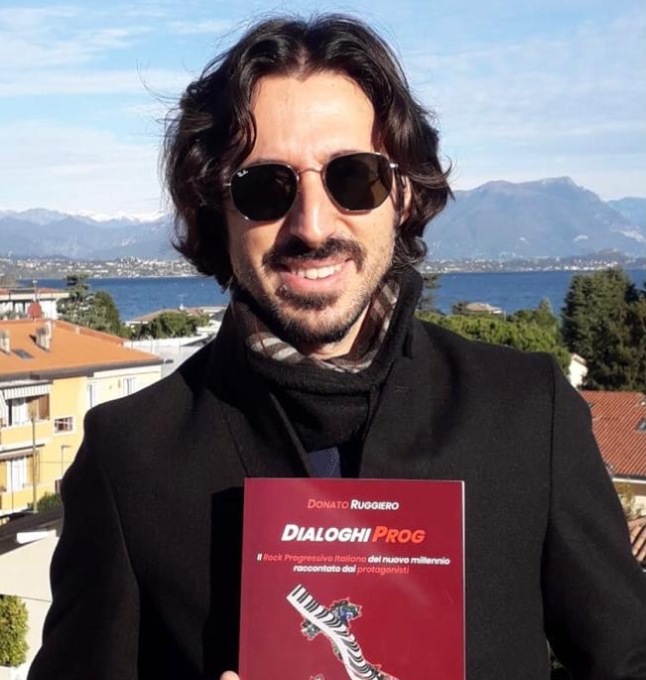 Davide Moscato nel libro “Dialoghi Prog” di Donato Ruggiero