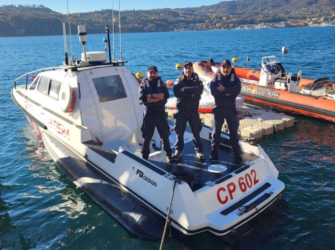 La Guardia Costiera del Lago di Garda ha accolto la Motovedetta Cp 602