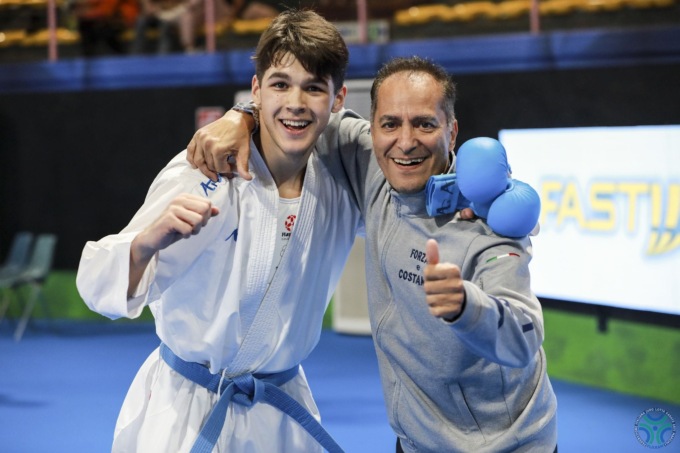 Karate: Gabriele Pezzotti conquista il titolo di Campione d’Italia nella Juniores Maschile