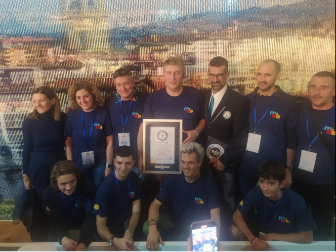 Lego da Guinness: Cervati si supera