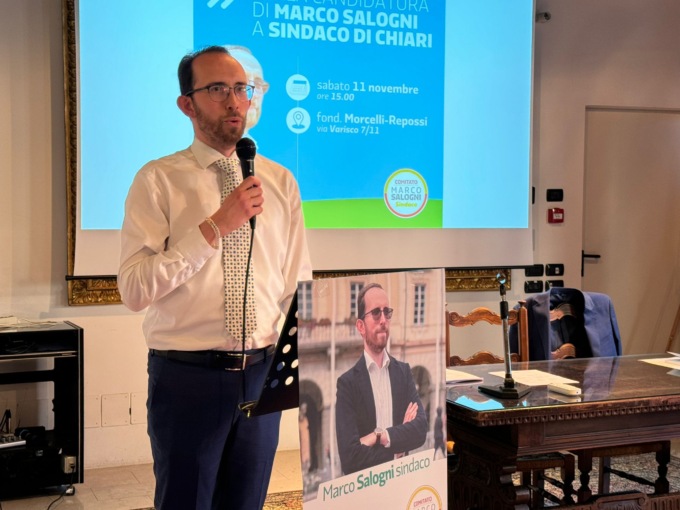 Elezioni Amministrative a Chiari, Salogni si è presentato alla città