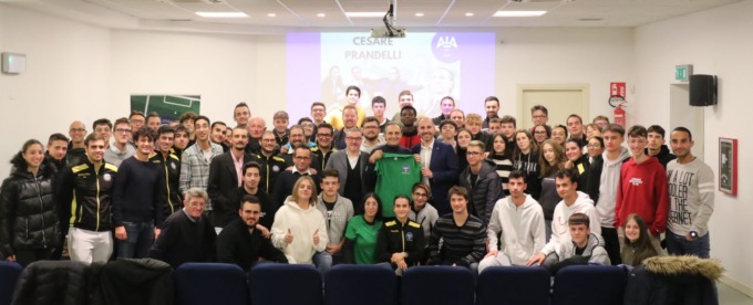 L’ex CT della Nazionale Prandelli ospite della sezione Aia di Chiari