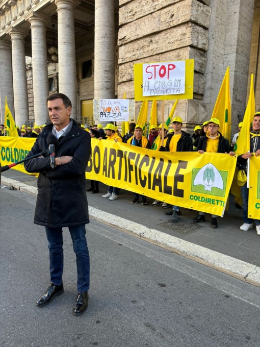 Carne artificiale, scontro tra Ettore Prandini e i parlamentari Della Vedova e Magi