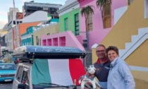Laura e Paolo son tornati  in Italia: da Castiglione in Sud Africa a bordo di una Panda