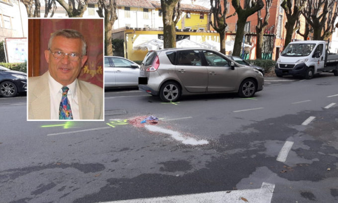 Ex vicesindaco travolto e ucciso da un’auto sulle strisce pedonali
