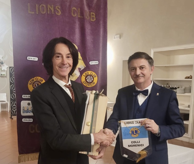 Alberto Fortis ospite del Lions Club Colli Morenici