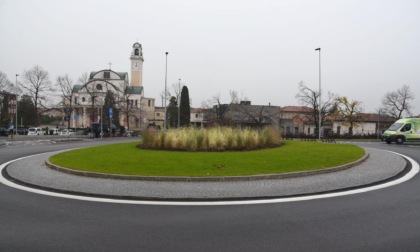 Brescia: terminati i lavori per la realizzazione della rotatoria tra via Serenissima e via Buffalora