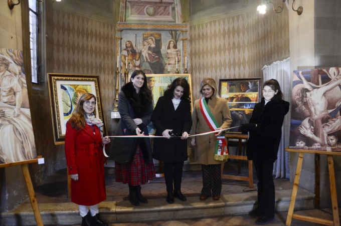 Roberta Pancera espone nella “sua” Pavone