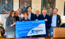 Asst Spedali Civili di Brescia: la Lilt dona 12.500 euro frutto della Pigiama Run