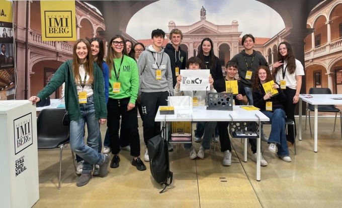 «Fate spazio a Fency»: fa scuola il progetto d’impresa degli studenti Imiberg
