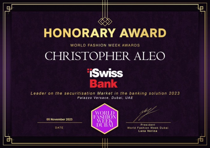 L’alta moda sbarca a Dubai per la World Fashion Week: e iSwiss Bank è main sponsor e protagonista dell’evento