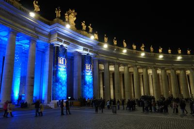 Il presepe di Sergio in pellegrinaggio dai Boschetti in Vaticano