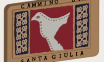 Cammino di Santa Giulia, svelata la formella posizionata all'ingresso del museo