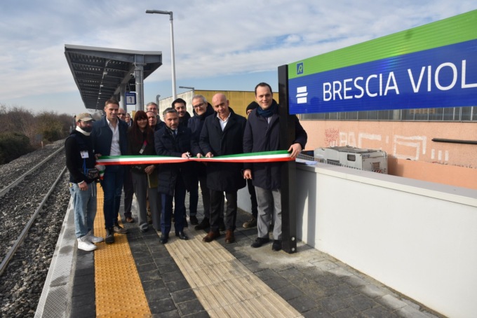 Brescia Violino: presentata la nuova fermata ferroviaria sulla linea Brescia-Iseo-Edolo