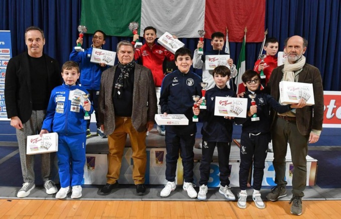 La Scherma Libertas Salò al Grand Prix Kinder Joy of Moving