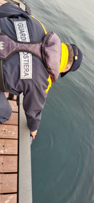 Sversamento di acque di sentina nel porto di Portese, la segnalazione e l’intervento