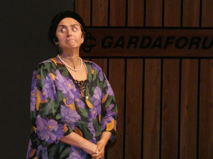 Con la signora Maria si piange dal ridere